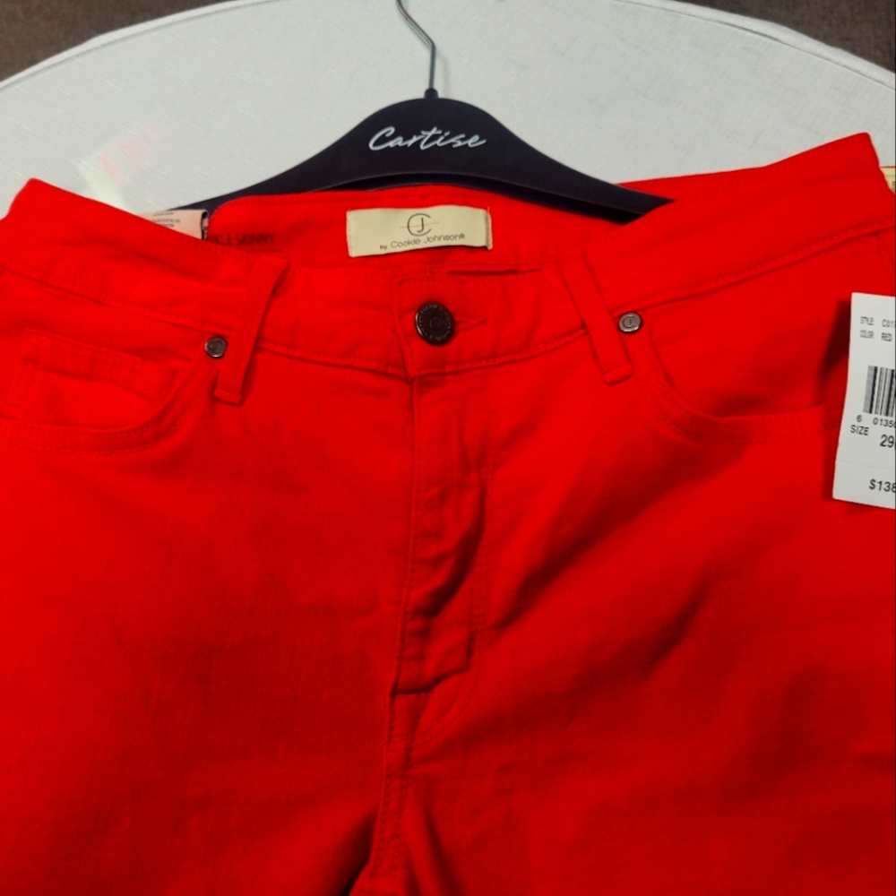 CJ by Cookie Johnson, sizes 10, 12 and 16, Red